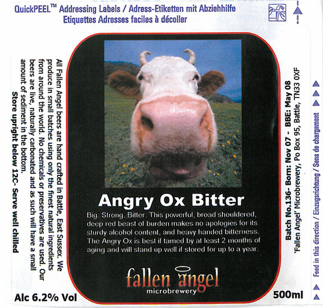 Fallen Angel Angry Ox Bitter