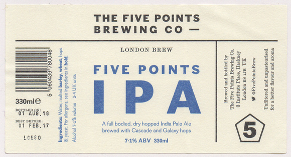 5006 Five Points IPA