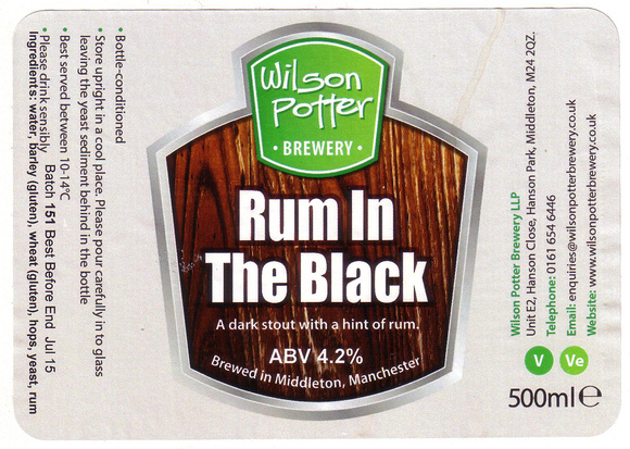 4348 Rum in the Black