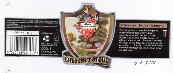 3502 Chestnut Stout