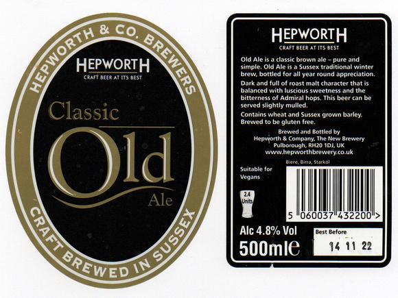 4934a Classic Old Ale