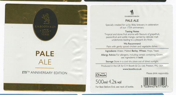 6385 Pale Ale 175 Anniversary