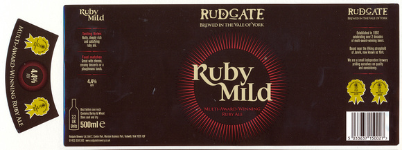 3646 Rudgate Ruby Mild