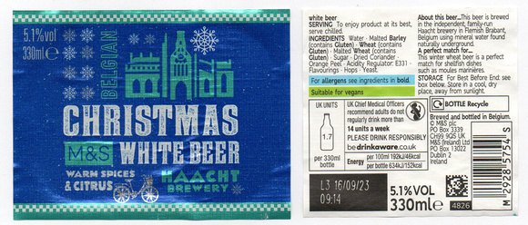 6426 Christmas White Beer