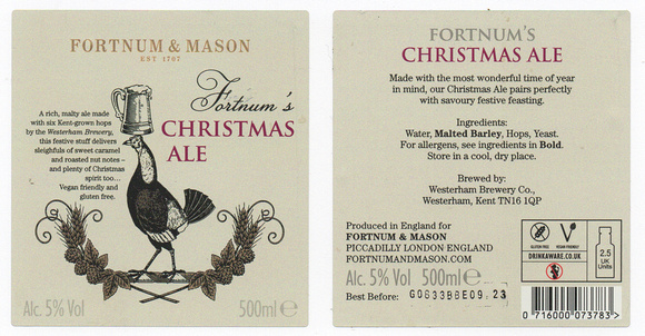6429 Fortnums Christmas Ale