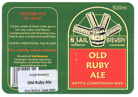 3689 Old Ruby Ale