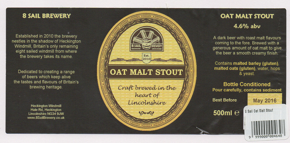 4707 Oat Meal Stout