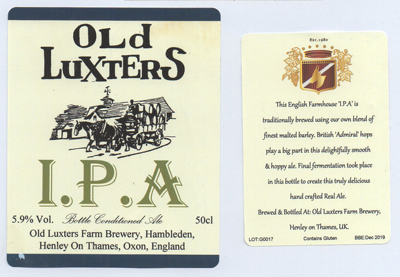 5577 Old Luxters IPA