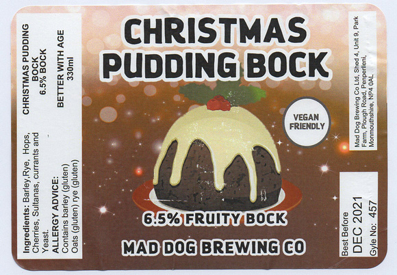 5598 Christmas Pudding Bock