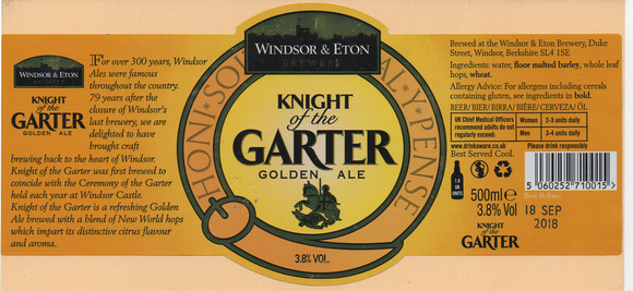 5433 Knight of the Garter
