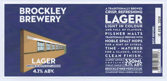5473 Brockley Lager