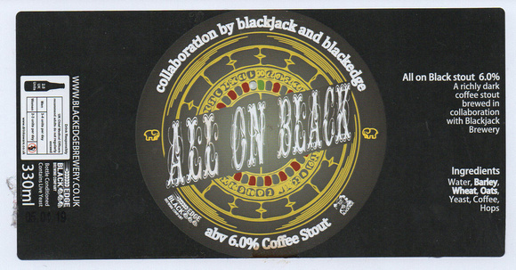5676 Ale on Black