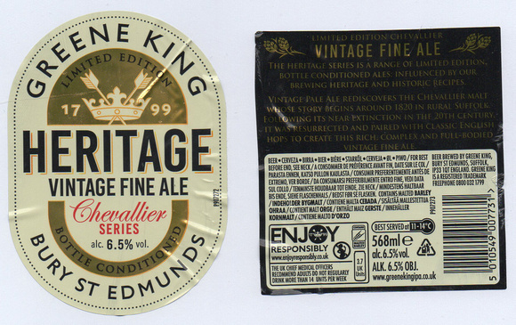 5744 Heritage Vintage Fine Ale