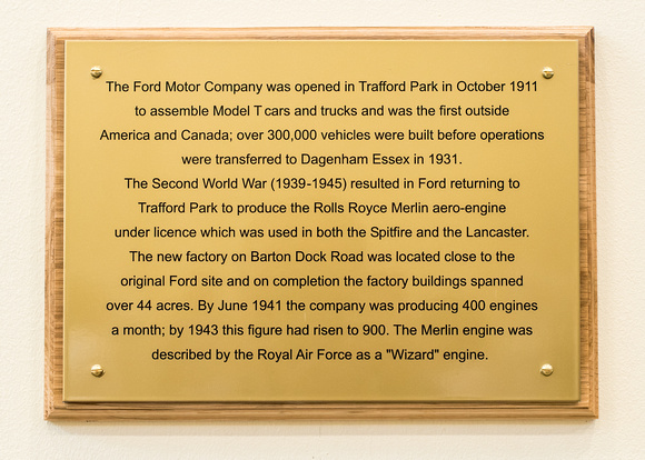 Ford Plaque 051 N399