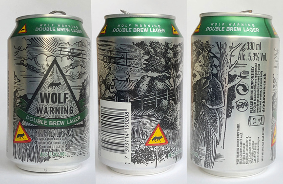 5795 Wolf Warning Double Brew Lager