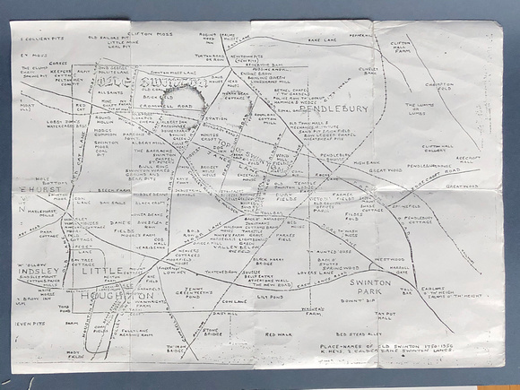 Old Swinton Map 1750-1950 002 N778