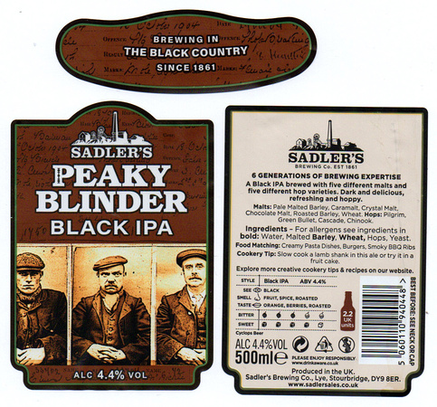 5860 Peaky Blinder Black IPA