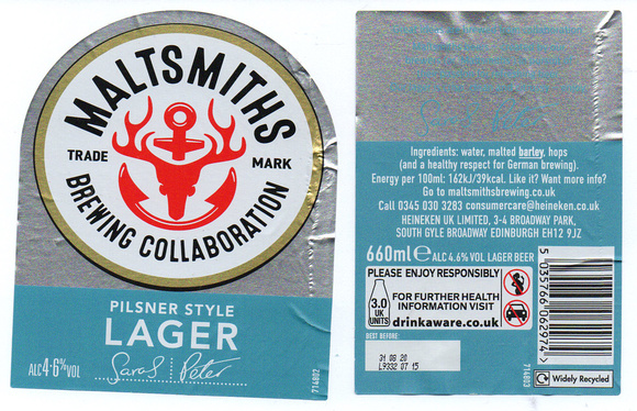 5862 Pilsner Style Lager