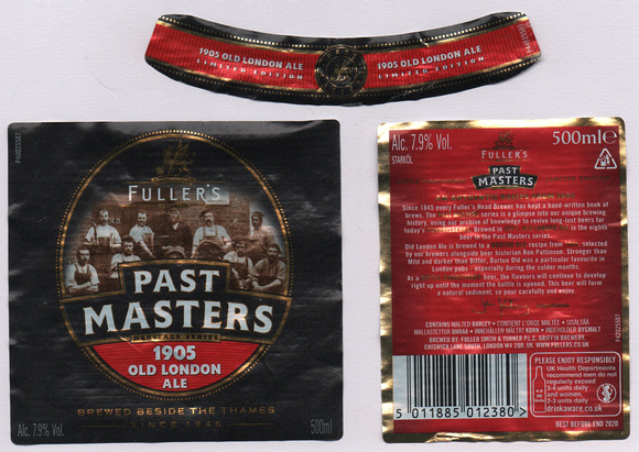 5909 Past Masters 1909 Old London Ale