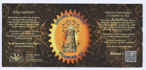 5921 Singing Mill Steampunk Ale