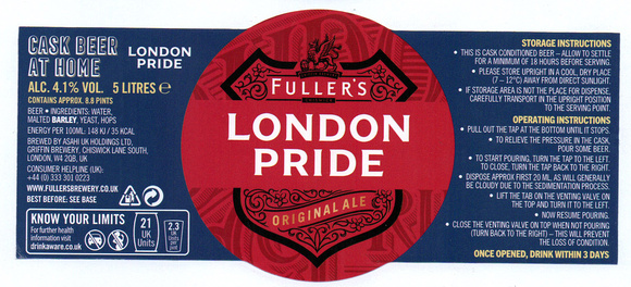London Pride Barrel 001 N708
