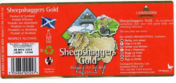 5982 Sheepshaggers Gold