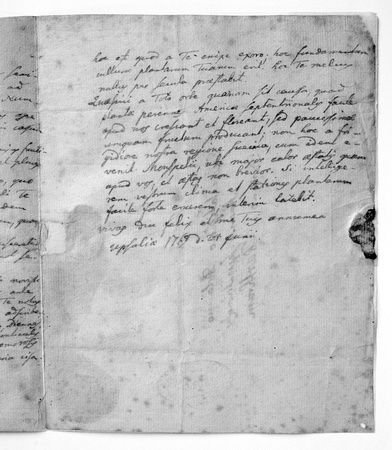Linnaeus Letter 022 D210