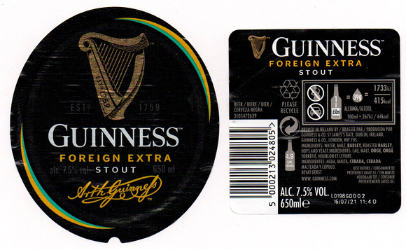 6100 Guinness Foreign Extra
