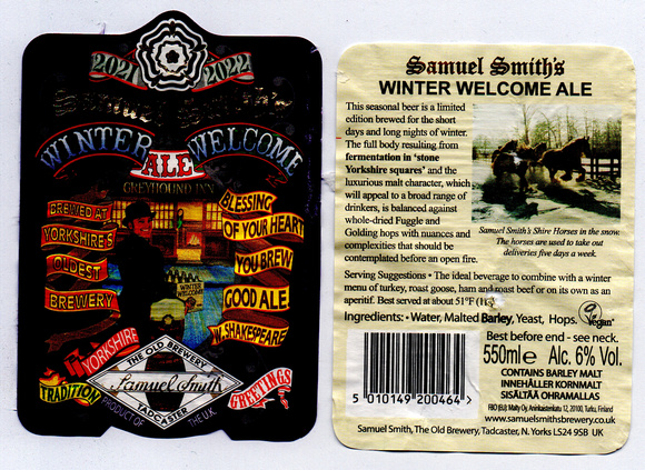6249 Winter Welcome Ale