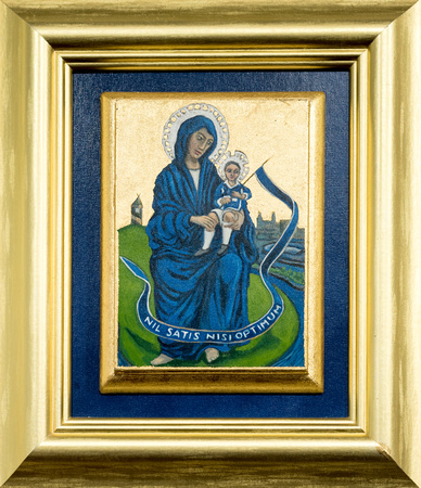 Blue Madonna and Little Blue 001 N418