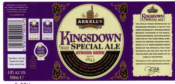 3861 Kingsdown Special Ale